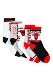 The chicago bulls are an american professional basketball team based in chicago.the bulls compete in the national basketball association (nba) as a member of the league's eastern conference central division. Verschiedenfarbige Nba Chicago Bulls Socken Fur Jungen 5er Pack Accessoires Fur Kinder Kinderbekleidung Alle Primark Produkte Primark Deutschland