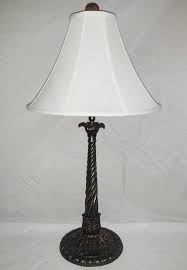 Cast Iron Rust Bronze Lamp 27 H Bronze Lamp Lamp Iron Lamp