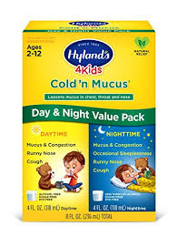 kids cold and mucus day and night value pack by hylands 4kids natural common cold symptom relief 8 fl oz packaging may vary