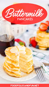 Best Buttermilk Pancakes Buttermilk Pancakes Food The Best Buttermilk Pancake Recipe