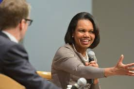 Former secretary of state condoleezza rice said president donald trump should put tweeting rice spoke with margaret brennan on face the nation about the protests going on across the country. Condoleezza Rice Speaks On Democracy And Revolutions Ucla
