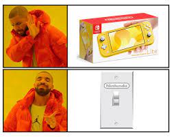 Nintendo Light Switch Nintendo Switch Know Your Meme