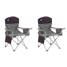 Amazon Com Coleman Oversized Black Camping Lawn Chairs Cooler 2 Pack 2000020256 Sports Outdoors Camping Chairs Lawn Chairs Camping Chairs Coleman