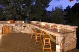lighting for your outdoor kitchen! a1
