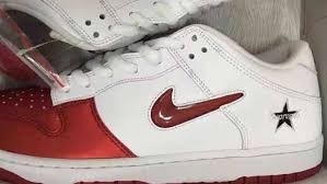 Nike dunk men's leather medium (d, m) width athletic sneakers | ebay. Nike Dunk High Supreme Varsity Red Cheap Online