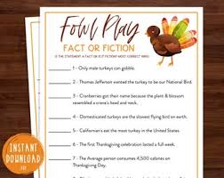 The male, female turkeys are cackle Thanksgiving Trivia Etsy