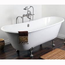 One person can remove a cast iron bath tub, this video will show you how i did it. Double Slipper 67 Inch Cast Iron Clawfoot Bathtub On Sale Overstock 8066461