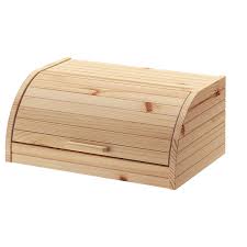 If you want the authentic feeling of having a classic wooden breadbox, you can build one yourself with only wood and a few simple tools. Magasin Bread Bin Length 40 Cm Ikea
