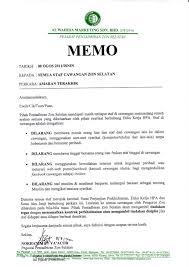 Surat Rasmi Amaran Terakhir Rasmi B