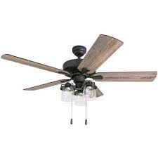 52 Pankey 5 Blade Led Ceiling Fan Ventilateur Plafond Led Deco Chambre