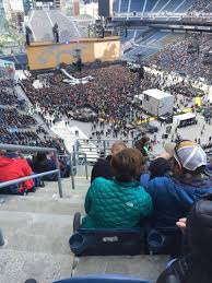 centurylink field section 326 row m seat 21 u2 tour the