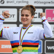 Celebrating #3 2025 ? 2023 ? 2021 Bethany Shriever ?? won in dominant  fashion at #Copenhagen2025 to secure her ????? UCI #BMXRacing World  Title. ? Congrats, Beth!