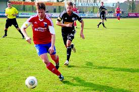 Der Manager auf den Zuschauerrängen