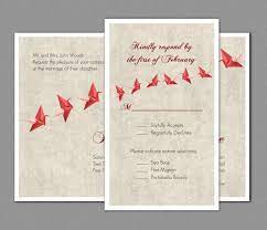 Origami Paper Crane Wedding Invitation Rsvp By Livelaughlovelots 15 00 Crane Wedding Invitations Origami Paper Crane Paper Crane Wedding