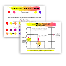 Helpful Printable Pack Homebody Hall Course Hub In 2020 Printables Color Mixing Pictures To Paint