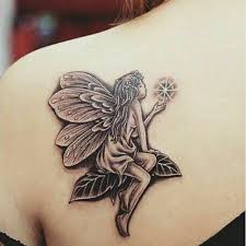 The guardian angel tattoo designs are amongst the best that can be done on your back. 24 Fairy Tattoos Shoulder