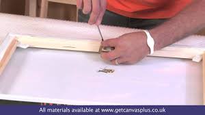 Command large canvas picture strips make hanging your canvas prints, paintings and decorations quick and easy. Canvas Hanging And Canvas Hanger Kit How To Youtube