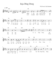 Hollensku kynnarnir kunnu að meta grínið en tjáðu honum þó að hann þyrfti að velja lag sem tók þátt í keppninni. Jaja Ding Dong Sheet Music For Piano Solo Musescore Com