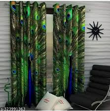 TLF POLUSTER PRINTED CURTAIN (PACK OF 1)