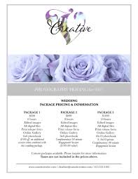Wedding Photo Package Names