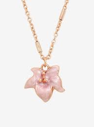 Disney Mulan Magnolia Necklace Disney Princess Jewelry Fantasy Jewelry Princess Jewelry