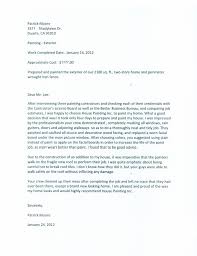 Cover Letter Example Cover Letter Examples For Painting Job