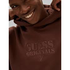 ゲス GUESS GUESS Originals Kit Logo Hoodie （A10P） -waja bazar