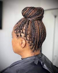 Ps Small Midback Knotless Box Braids Knotlessboxbraids Smallboxbraids Sandiegoboxbraids Sdboxbraid Braided Bun Hairstyles Bun Hairstyles Braided Bun