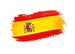 Premium Vector | Spain flag made in textured brush stroke. patriotic  country vector flag isolated on white background