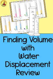 Finding Volume With Water Displacement Back To School Activity Review Wor In 2020 Middle School Science Resources Back To School Activities Middle School Science Class