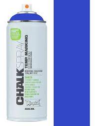 Montana Ch5050 Blue Chalk Spray 400ml Spray Paint Supplies From Fat Buddha Store Uk