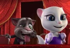 A memorable evening Talking Tom and Talking Angela