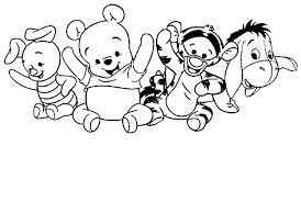 Fun winnie the pooh coloring pages zone. Baby Tigger Winnie The Pooh Coloring Pages Novocom Top