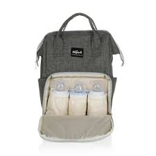 thepack trendy anne bebek bakim cantasi gri lazimbana da bebek gri anne