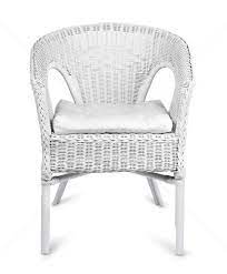 White wicker chair isolated stock photo © Anterovium (#4806341) | Stockfresh