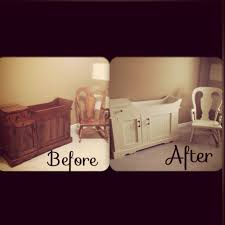 dry sink into a changing table! dry