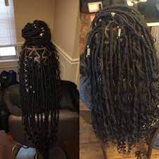 Individual Crochet Goddess Locs Faux Locs Hairstyles Hair Styles Locs Hairstyles
