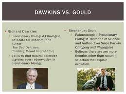 Ppt Richard Dawkins Vs Stephen Jay Gould Powerpoint Presentation Free Download Id 2515790