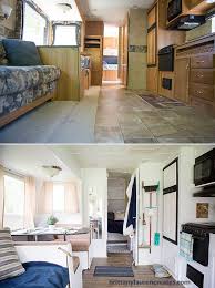 Courtesy of sarah lemp and all things with purpose lemp's rv before remodel. Before After Gorgeous Diy Camper Renovation