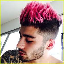 Young Hollywood Celebrity News And Gossip Zayn Malik Hairstyle Pink Hair Zayn Malik Pics