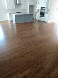 3 1 4 Inch Red Oak Hardwoods In Minwax Duraseal Provencial