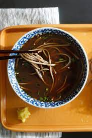 Cold Soba Noodles With Dipping Sauce Recipe Recipe Cold Soba Soba Noodles Dipping Sauces Recipes