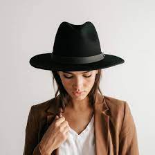 Wes Fedora Black In 2021 Black Fedora Hat Outfits With Hats Hats For Women