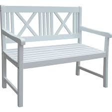 Company address 205 se broad street. Garden Pleasure Gartenbank Malmo 2 Sitzer Holz 89 X 120 X 59 Cm Weiss Kaufen Bei Obi