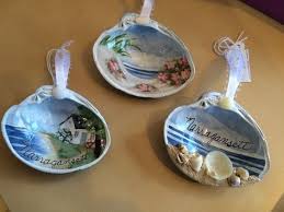 How big should a star fish beach ornament be? 87 Clam Shells Ideas Shells Seashell Crafts Shell Crafts