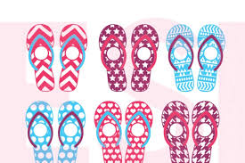 Flip flops free vector we have about (83 files) free vector in ai, eps, cdr, svg vector illustration graphic art design format. Patterned Flip Flop Monogram Designs Svg Dxf Eps Cutting Files