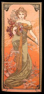 From wikimedia commons, the free media repository. Mucha Tapestry Spring 1896 70 X 155 Cm