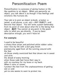 Personification Poem Creative Writing Assignment Personification Poems Poems Writing Assignments