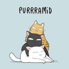 A Cat Pyramid Yes Please Eglenceli Kelime Oyunlari Kedi Esprileri Komik Seyler