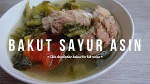 Menu ikonik hampir seluruh rumah tangga di indonesia, resep sayur asem ternyata mudah diikuti. Eng Sub Resep Mami Bakut Sayur Asin Youtube